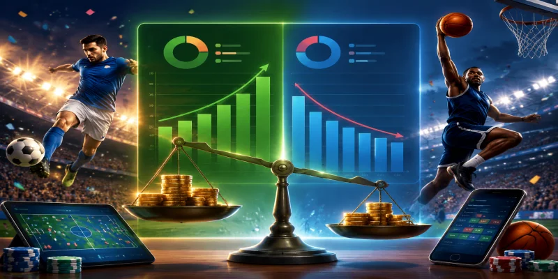 Bảng so sánh tỷ lệ hoàn trả và biên lợi nhuận nhà cái tại các giải đấu lớn