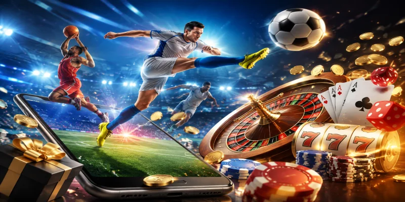 Các chương trình khuyến mãi thể thao và casino trực tuyến hấp dẫn cho thành viên